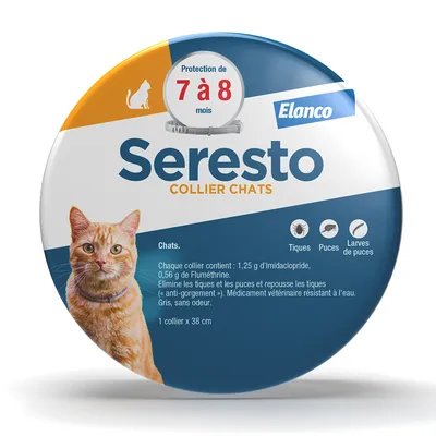 Seresto® Collier chat - 2 colliers Seresto® chat, 38 cm