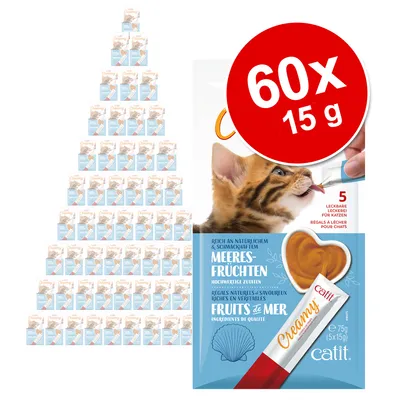 Catit Creamy 15 x 10 g - Mix: 4 varianti