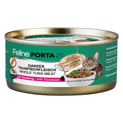 Feline Porta 21 12 x 156 g tuniak s morskými riasami