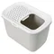 Savic Katzentoilette Hop In sand-beige / weiß