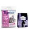 Lot découverte : 2 x 12 kg Litière Tigerino Premium senteur talc + 400 g Croquettes Wild Freedom Wild Hills