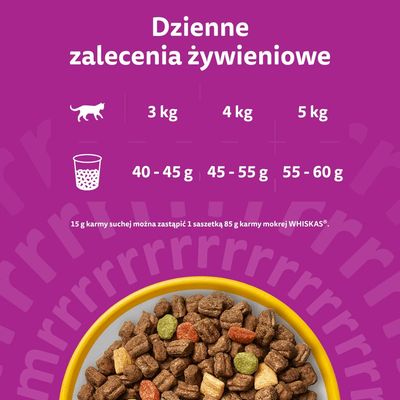 Whiskas 1+ Sterile z kurczakiem