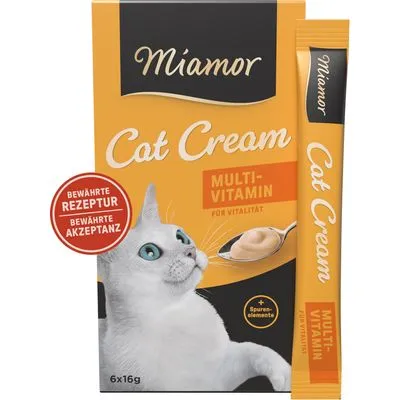 Miamor Cat Snack Multi-Vitamine Crème Miamor Cat Snack Multi-Vitamine Crème