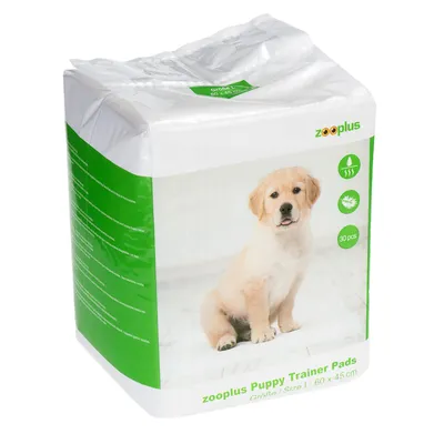 zooplus träningsunderlag för hundvalpar - Large: L 60 x B 45 cm, 30 stycken