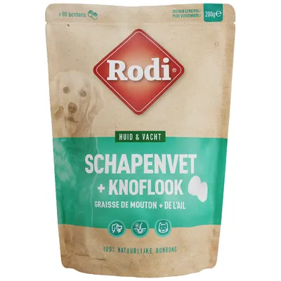 Rodi Exclusive Schapenvet Bonbons met Knoflook