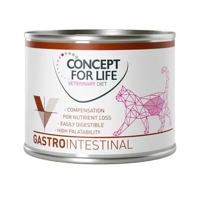 Concept for Life Veterinary Diet Gastro Intestinal Kattenvoer - 24 x 200 g