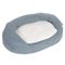 Ortopedyczne legowisko dla psa Memory Oval, szare Dł. x szer. x wys.: 72 x 50 x 20 cm