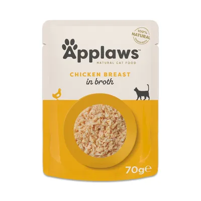 Applaws Cat Natural u juhi 12 x 70 g - Pileća prsa