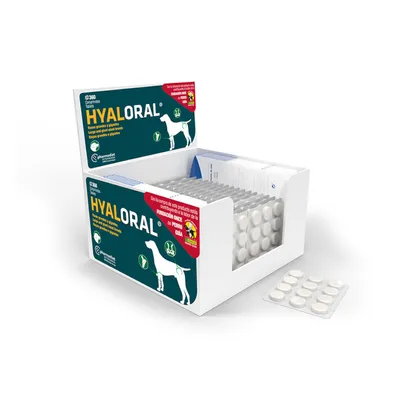 Hyaloral nagy és nagyon nagy termetű fajták - 360 tabletta Hyaloral nagy és nagyon nagy termetű fajták - 360 tabletta