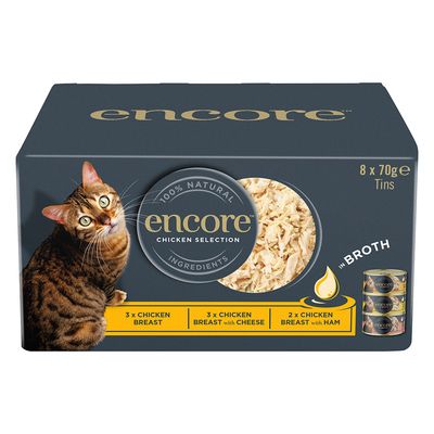 Encore Dose Mix  8 x 70 g lajitelma: Chicken Selection (3 makua)