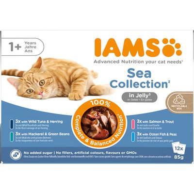 IAMS Advanced Nutrition Adult Sea Mix Umido per gatto