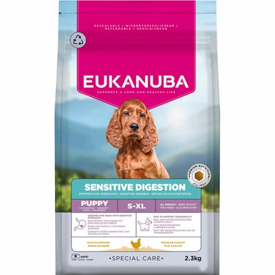 Eukanuba Special Care Puppy Sensitive Digestion with Chicken & Turkey