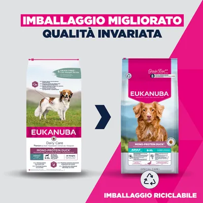 Eukanuba Special Care Mono-Protein Adult Anatra - 12 kg