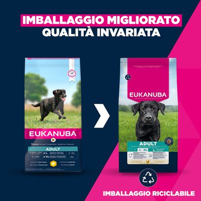 Eukanuba Premium Nutrition Adult Large & Giant Breed Pollo - 2 x 15 kg