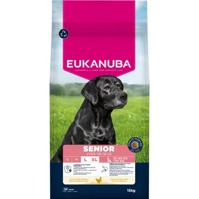 Eukanuba Premium Nutrition Senior Large et Giant Breed au poulet - 3 kg