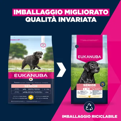 Eukanuba Premium Nutrition Senior Large & Giant Breed Pollo - 2 x 15 kg