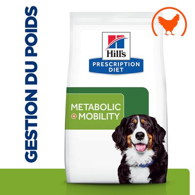 Hill's Prescription Diet Metabolic + Mobility poulet pour chien 6 kg