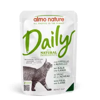 Sparpaket Almo Nature Daily Menu 24 x 70 g - Kalb und Lamm
