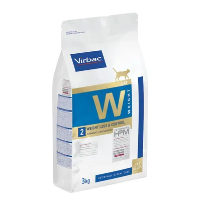 Virbac Veterinary HPM Cat Weight Loss and Control W2 - 2 x 7 kg 