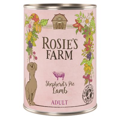 Sparpaket Rosie's Farm Adult 24 x 400 g Lamm