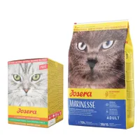 Josera Nature granule 10 kg + Josera Paté Multipack 6 x 85 g zdarma! - Marinesse 10 kg + Josera Paté Multipack 6 x 85 g