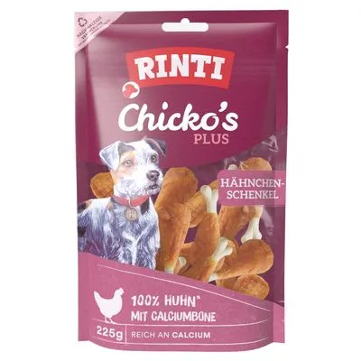 RINTI Extra Chicko Plus Kippendijen met Calcium - 3 x 225 g