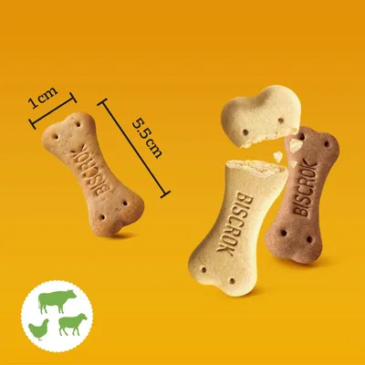 Pedigree Biscrok w 3 różnych smakach - 2 x 500 g 