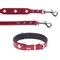 HUNTER Swiss halsband + koppel Halsband storlek 65 + koppel 200 cm/18 mm
