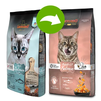 Leonardo Adult Grain Free med lax - 7,5 kg