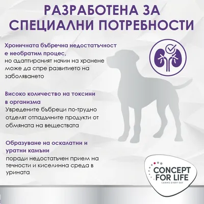 Concept for Life Veterinary Diet Renal - 6 x 400 г