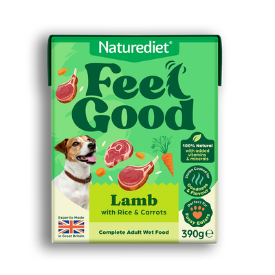 Naturediet Feel Good Adult - Lamb - 18 x 390g