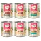 Feringa Classic Meat Menu 6 x 800 g pour chat lot mixte 3 (lapin & dinde, agneau & bœuf, canard & veau)