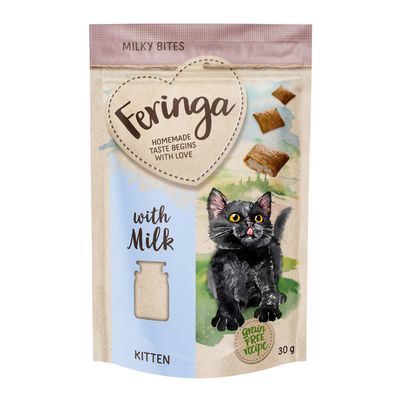 Feringa Kitten Milky Snacks Megabuy: 3 x 30g