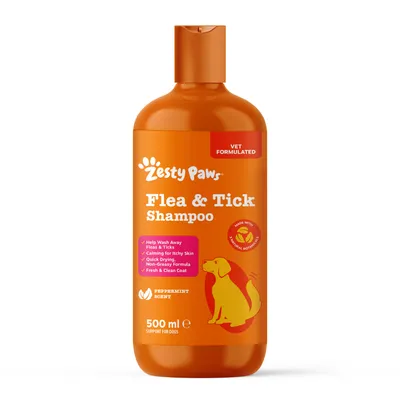 Zesty Paws Flea & Tick Shampoo - 250ml