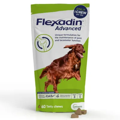 Flexadin Advanced Joint Care Supplement for Dogs - 60 Chews