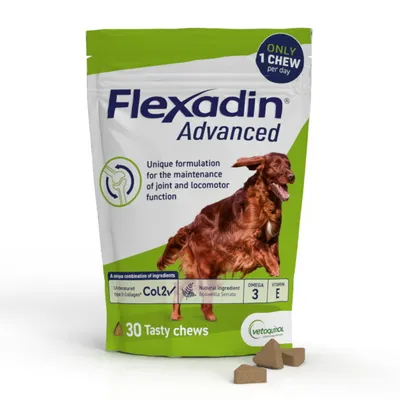 Flexadin Advanced Joint Care Supplement for Dogs - 30 Chews