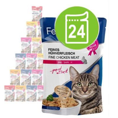 Økonomipakke Feline Porta 21 porsjonsposer - 24 x 100 g