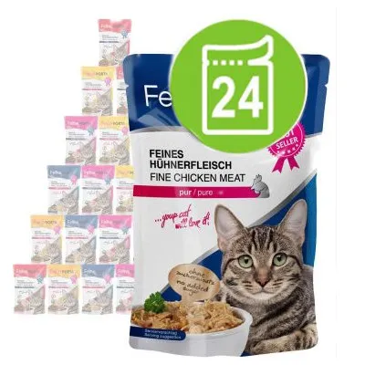 Økonomipakke Feline Porta 21 porsjonsposer - 24 x 100 g