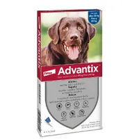 Advantix Spot-on per cani oltre 25 kg fino a 40 kg - 6 pipette (4,0 ml)