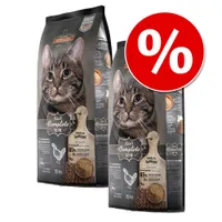 Multipack risparmio! 2x Leonardo Crocchette gatto - Mix 1: Adult Pollame Grainfree + Salmone Grainfree (2 x 7,5 kg)