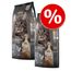 Multipack risparmio! 2x Leonardo Crocchette gatto Mix 3: Adult Anatra +  Adult Pesce (2 x 15 kg)