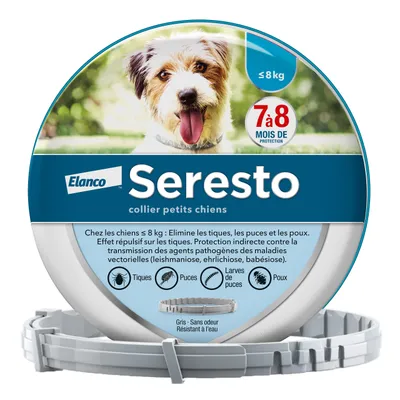 Collier antiparasitaire Seresto® pour chien Collier antiparasitaire Seresto® pour chien