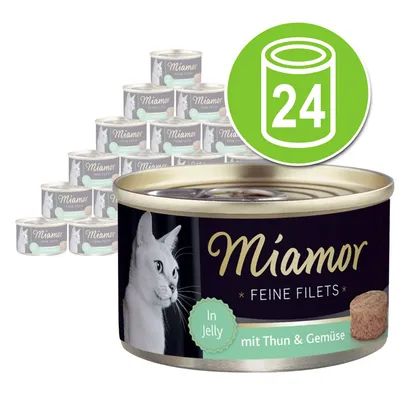 Økonomipakke Miamor Fine Fileter 24 x 100 g Økonomipakke Miamor Fine Fileter 24 x 100 g
