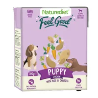 Naturediet Feel Good Puppy - Chicken - 18 x 390g