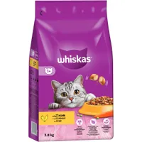Pachet economic Whiskas - 1+ Pui (2 x 3,8 kg)
