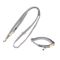 Lot Nomad Tales Calma : collier + laisse, gris pierre pour chien collier taille L + laisse 200 cm