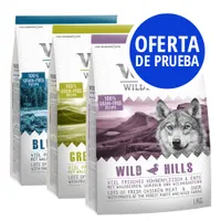 Pack de prueba: Wolf of Wilderness pienso para perros - Pack IV: cordero, pato, venado, jabalí y salmón (5 x 1 kg)