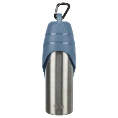 Trixie stainless steel container with shiny surface, suitable for storing pet food or accessories.