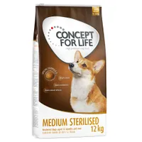 Concept for Life Medium Sterilised Crocchette per cani - 12 kg
