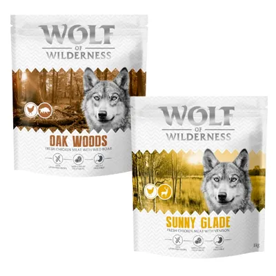 Wolf of Wilderness - vegyes próbacsomag - "Classic": szarvas, vaddisznó (2 x 1 kg)